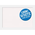 Framed Cork Board White E60458