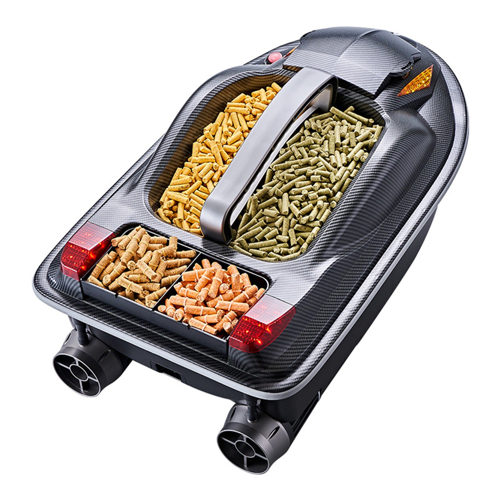Large 3 Hopper Remote Control Bait Boat L948