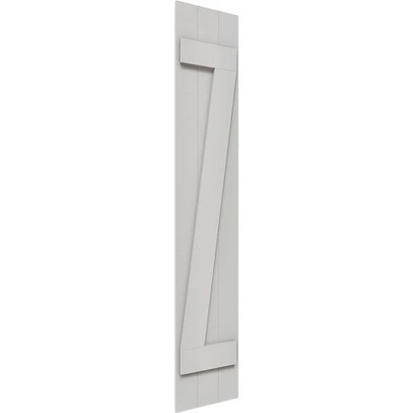 Rustic Faux Wood Shutters Z2060
