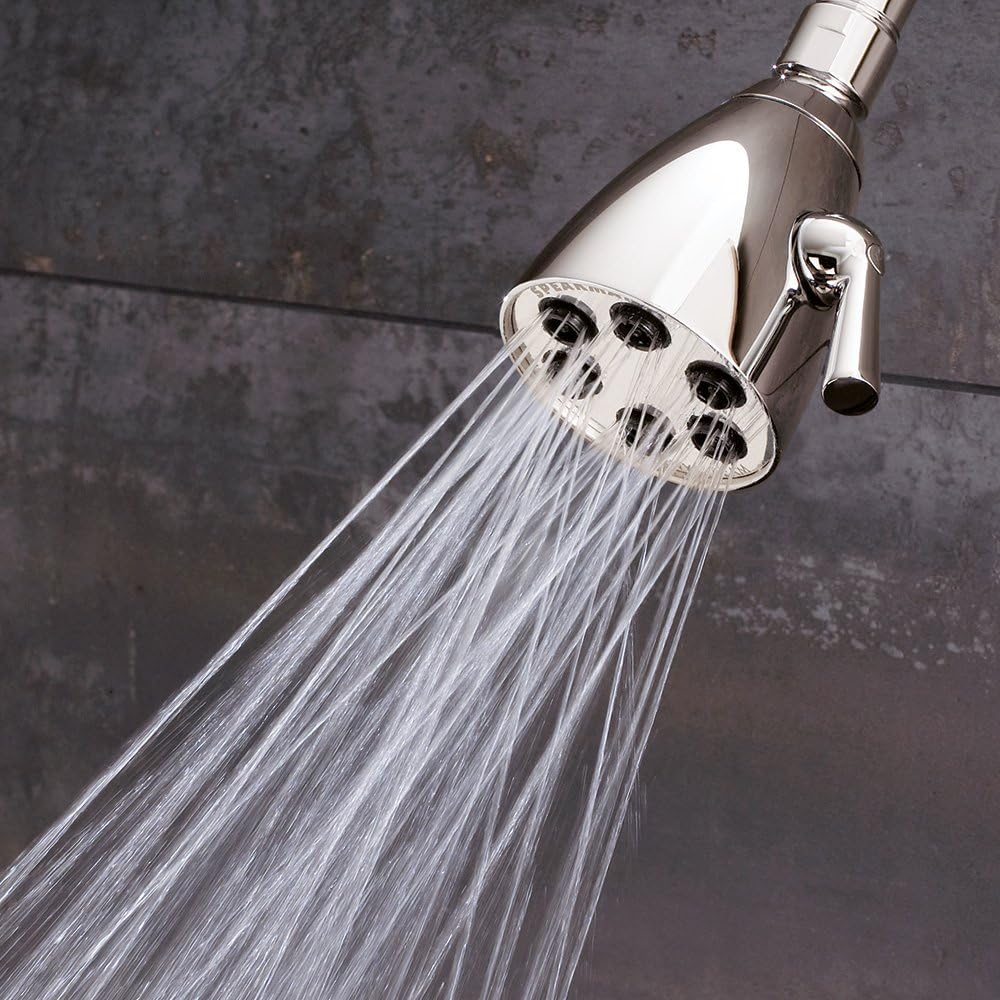Polished Nickel Adjustable Shower Head I876044