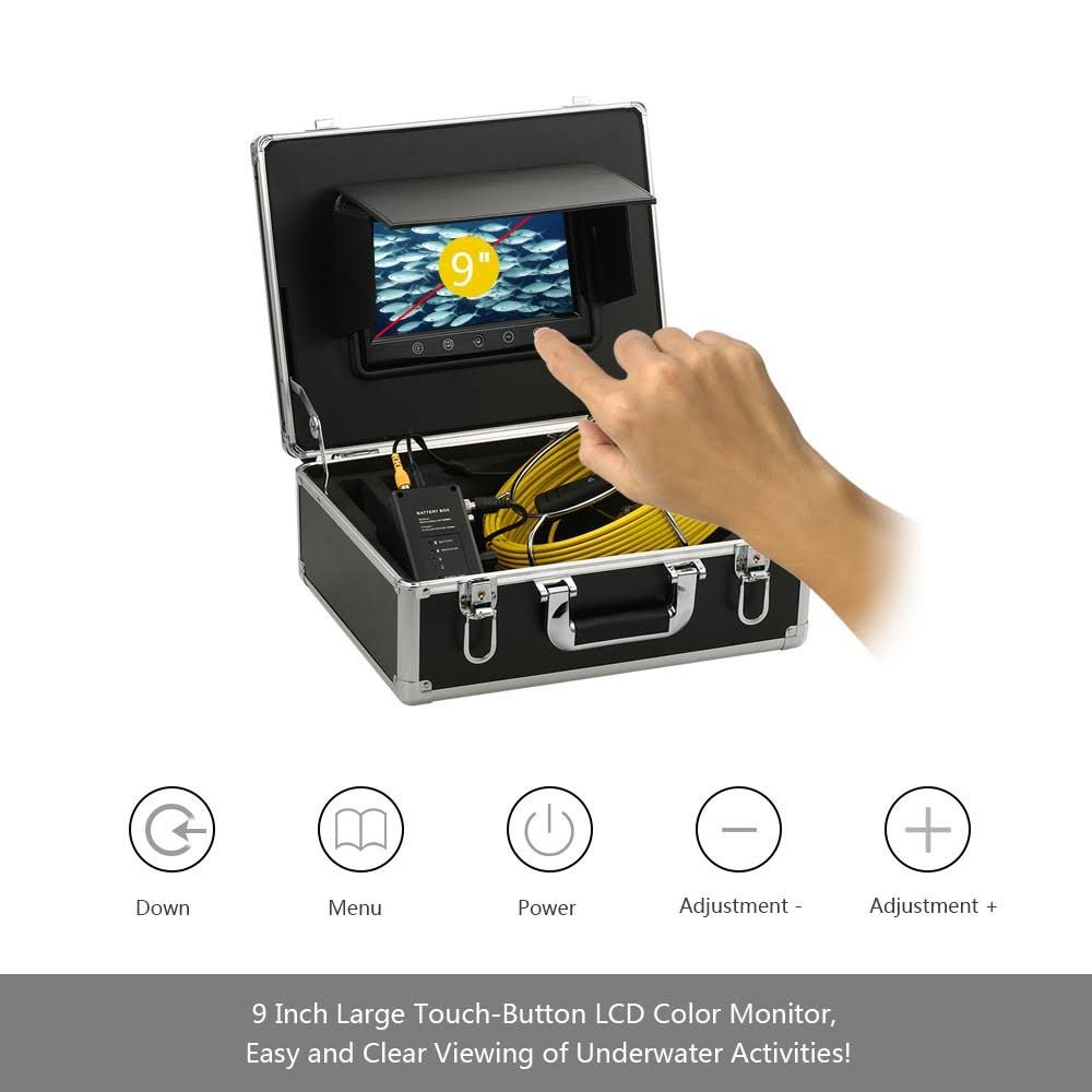 30m Drain Pipe Sewer Inspection Camera I250