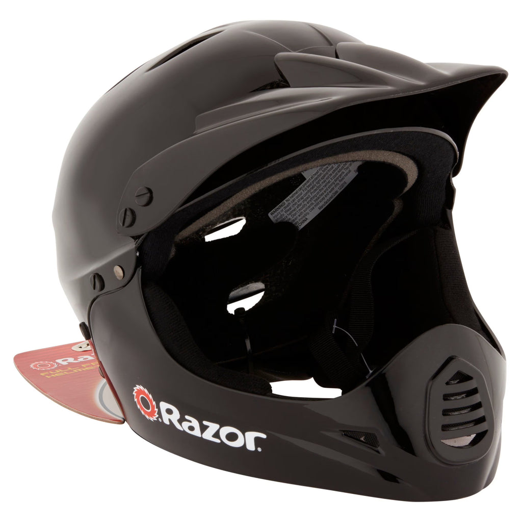 Glossy Black Multi-Sport Youth Helmet D19961