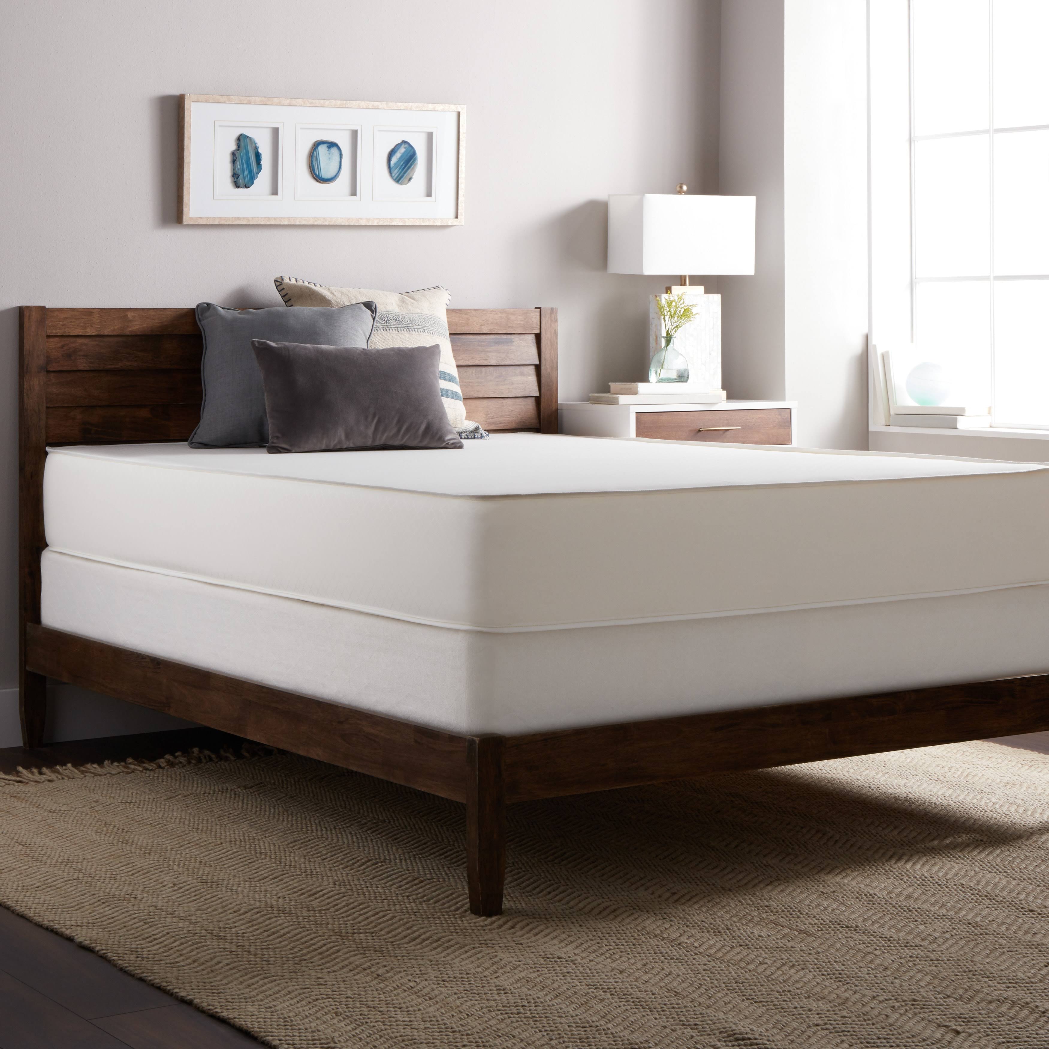 Firm 10-Inch King Size Foam Mattress and Foundation Set U776248