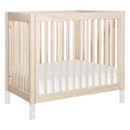 Washed Natural White 2-in-1 Mini Crib and Twin Bed K5260