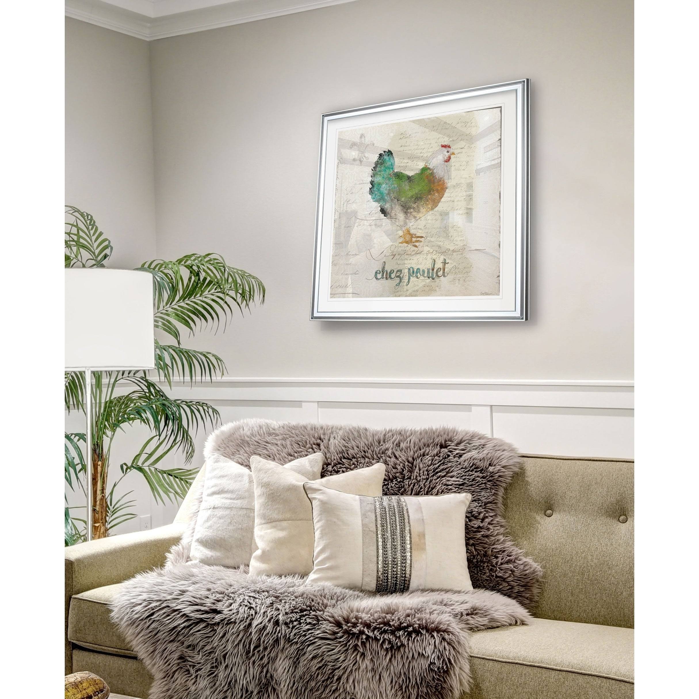 Framed Giclee Print 28 x 28 Q509