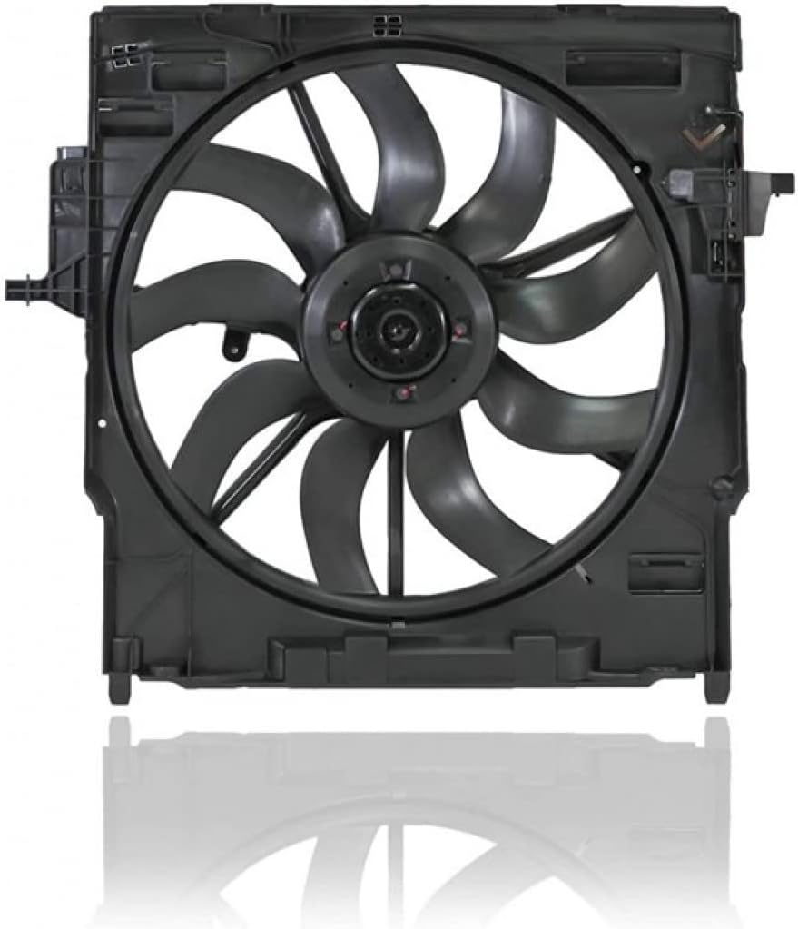 Engine Cooling Fan Assembly for BMW X5 X6 2014 2015 2016 2017 2018 3.0L F55796