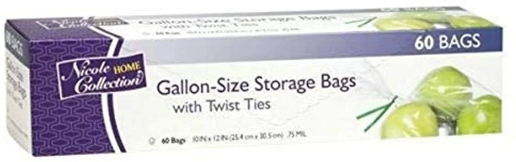 60 Transparent Twist Ties Q473