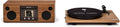 Walnut CD Player Turntable Bundle X725846
