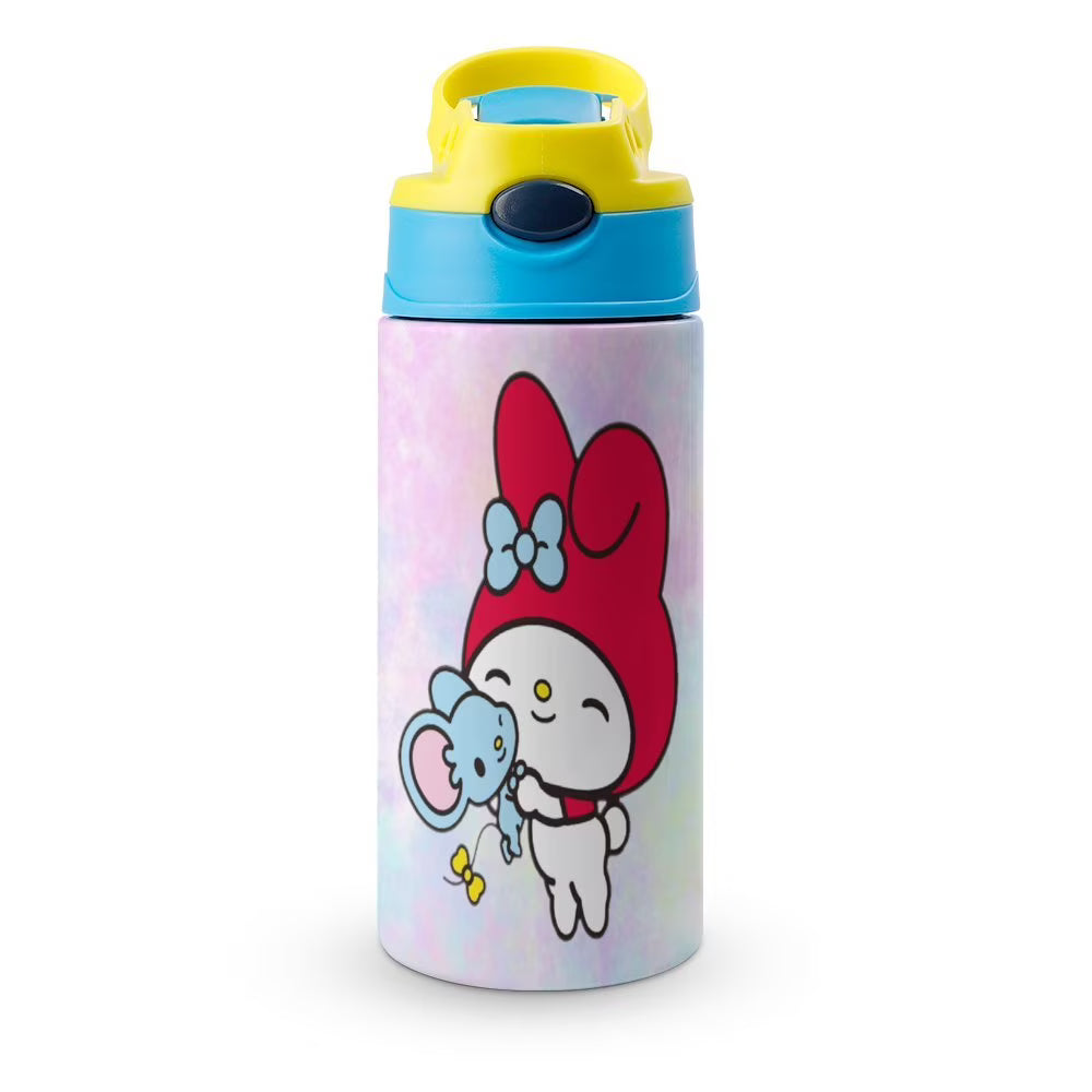 Stainless Steel Vacuum Insulated Water Bottle With Straw P58191