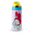 Stainless Steel Vacuum Insulated Water Bottle With Straw P58191