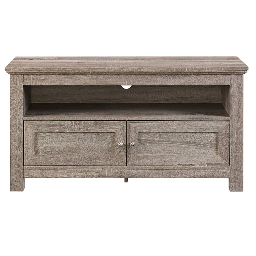 Driftwood Wood TV Media Stand Storage Console U1291