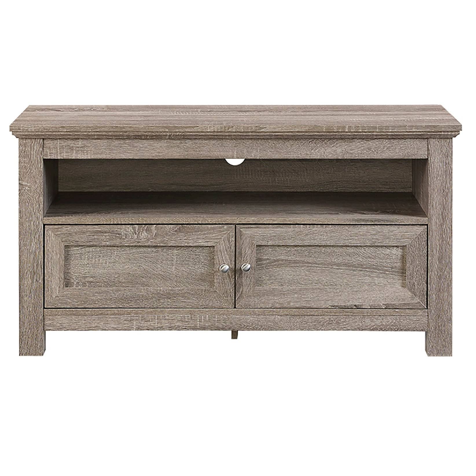 Driftwood Wood TV Media Stand Storage Console U1291