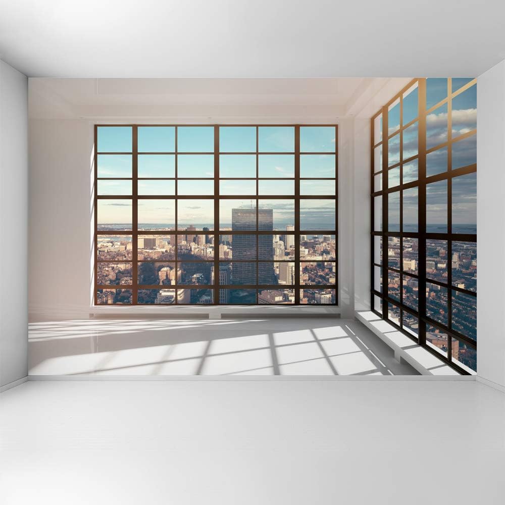 3D Cityscape Removable Wallpaper Wall Sticker 100x144 inches X651048