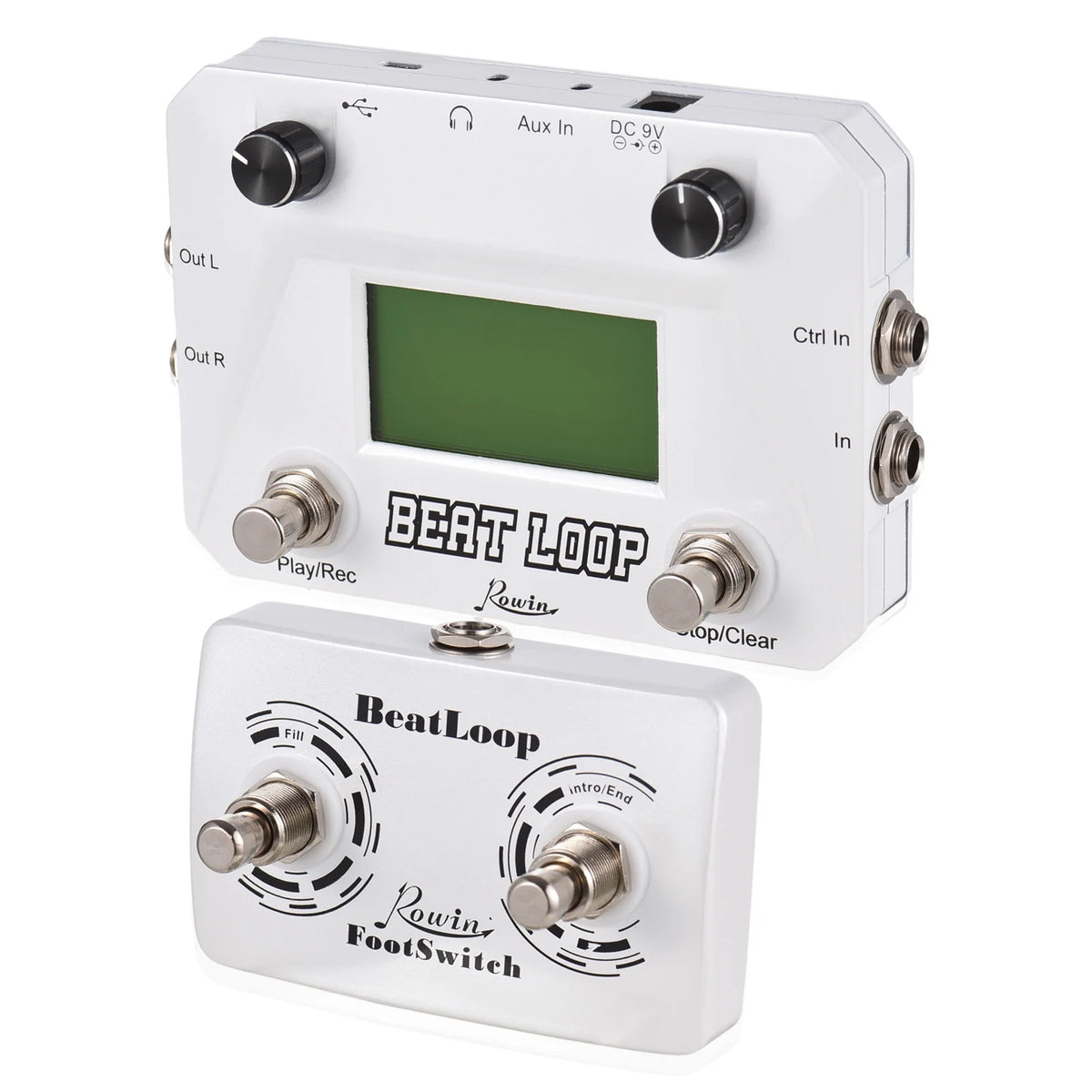40 Drums LCD Display Looper Pedal with 3.5mm Audio Input C917