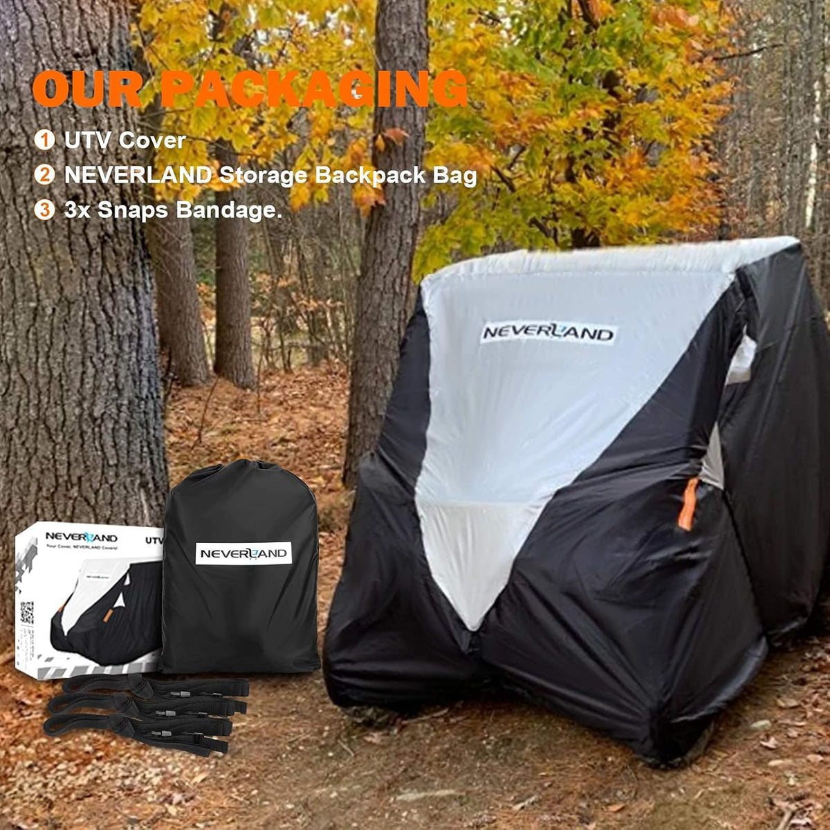 UTV Cover Waterproof 420D Heavy Duty 2-3 Seater 4-6 Seater Side by Side T335