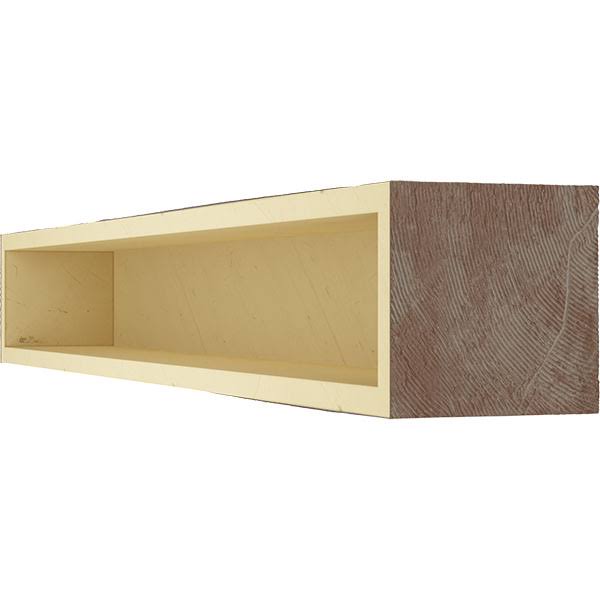 Sandblasted Faux Wood Fireplace Mantel U824918