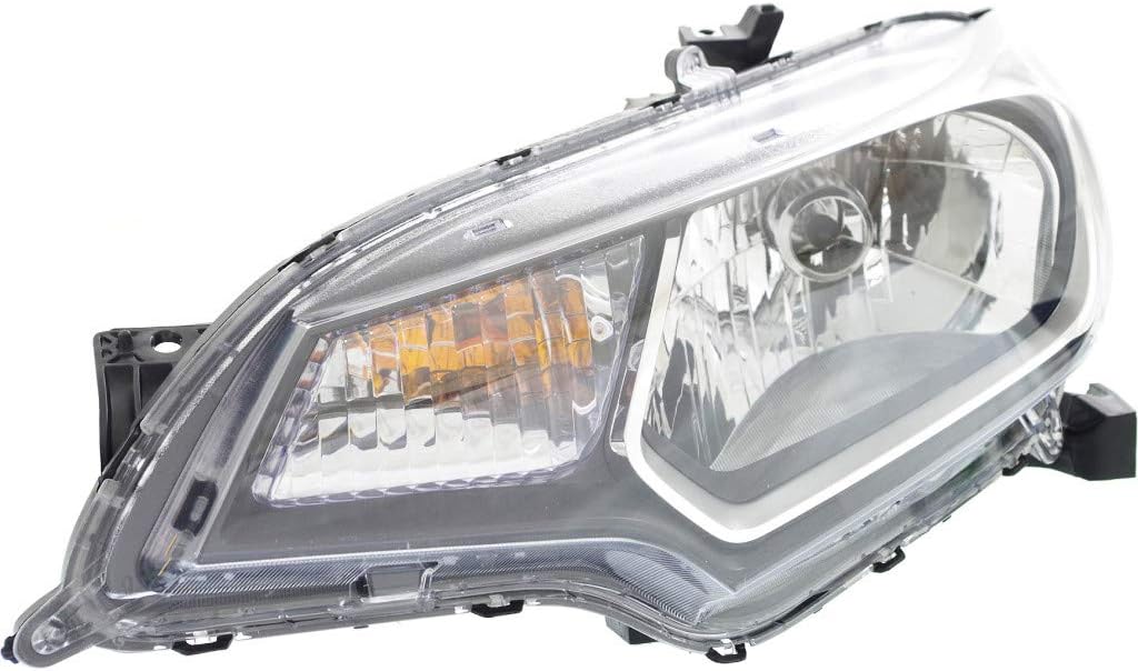 Headlight Assembly Driver and Passenger Side with Bulbs R3760