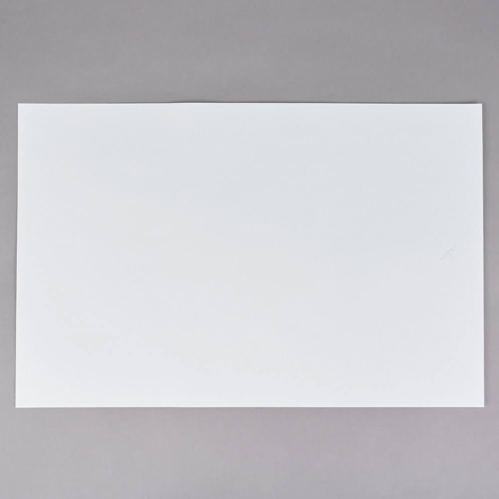 White Paper Bath Mat, 14 x 21.25, 500/Carton T12630