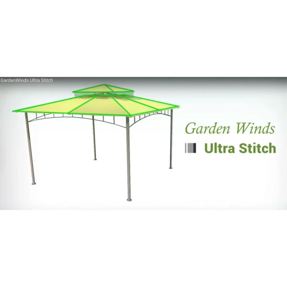 Camo Green Replacement Canopy Top Cover for 10' x 12' Gazebo J669428