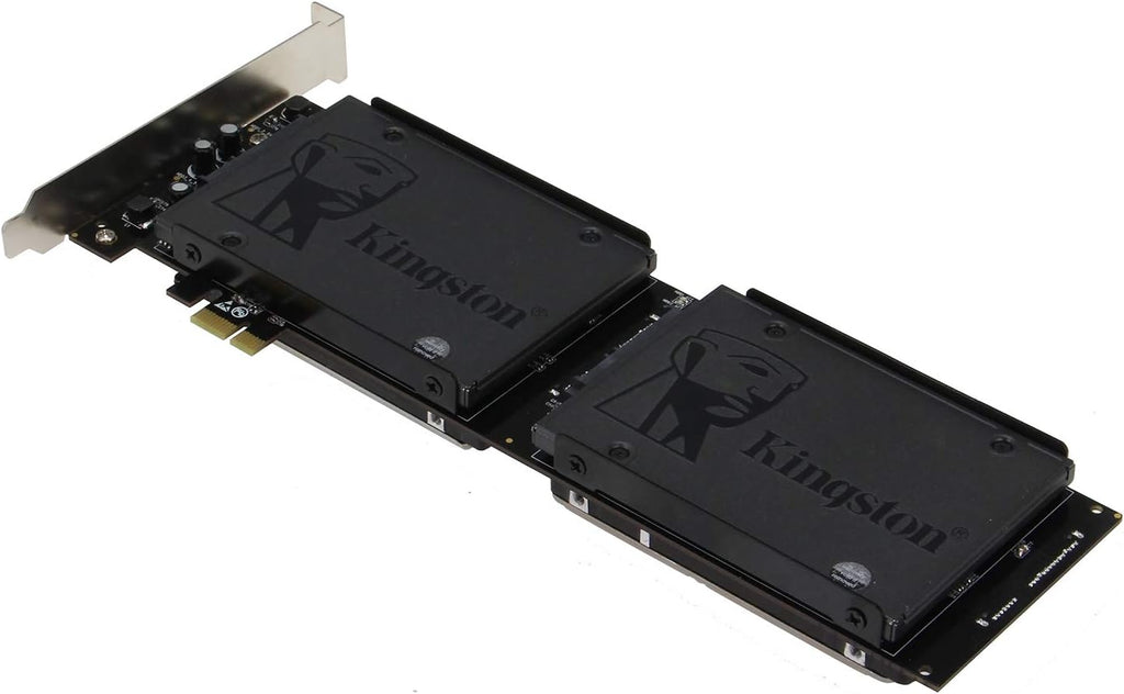 PCI Express Quad 2.5 Inch SATA SSD Controller Card F2366