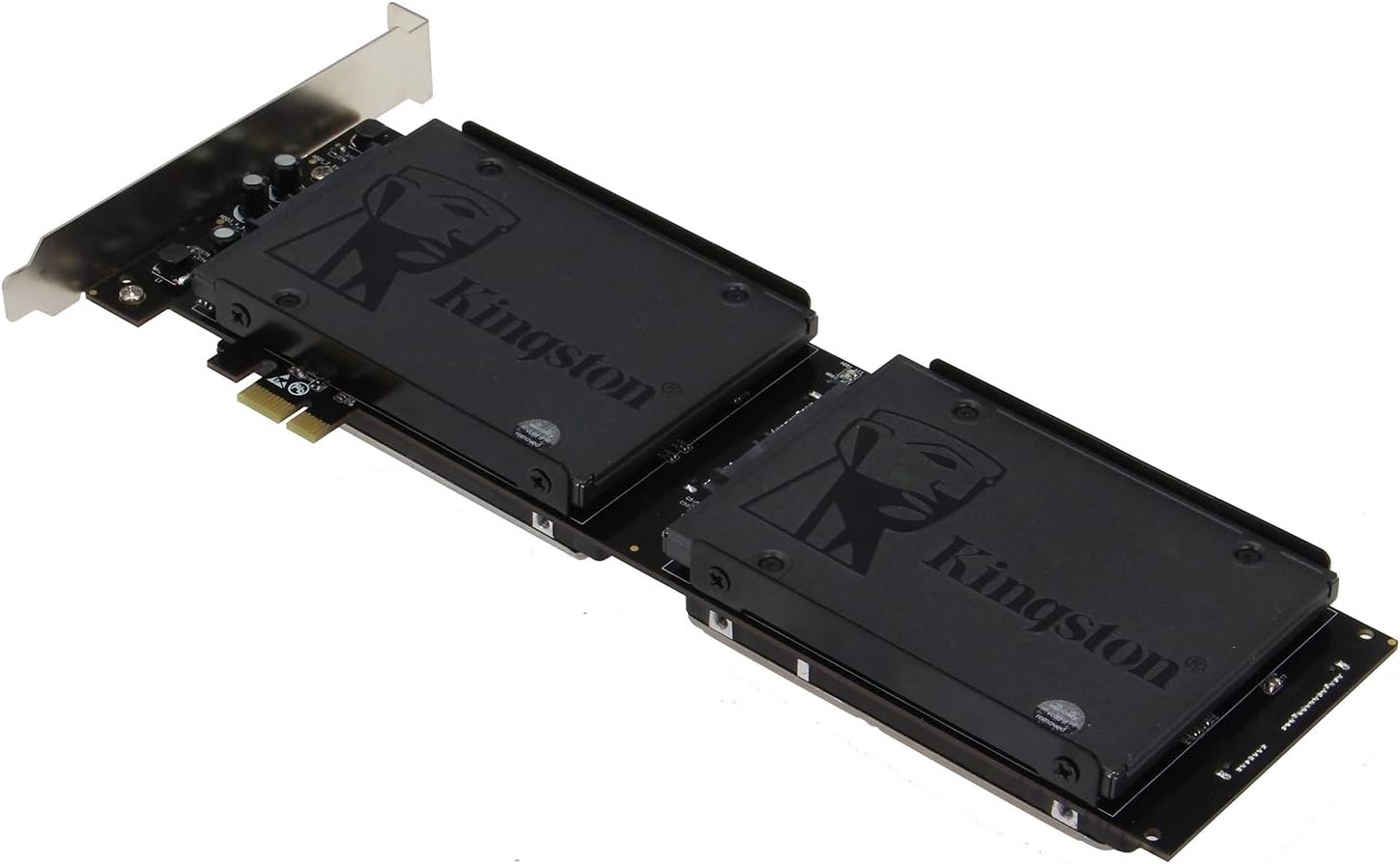 PCI Express Quad 2.5 Inch SATA SSD Controller Card F2366