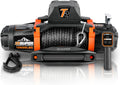 12V 13500 lb Load Capacity Electric Winch with Synthetic Rope and Wireless Remote R98916
