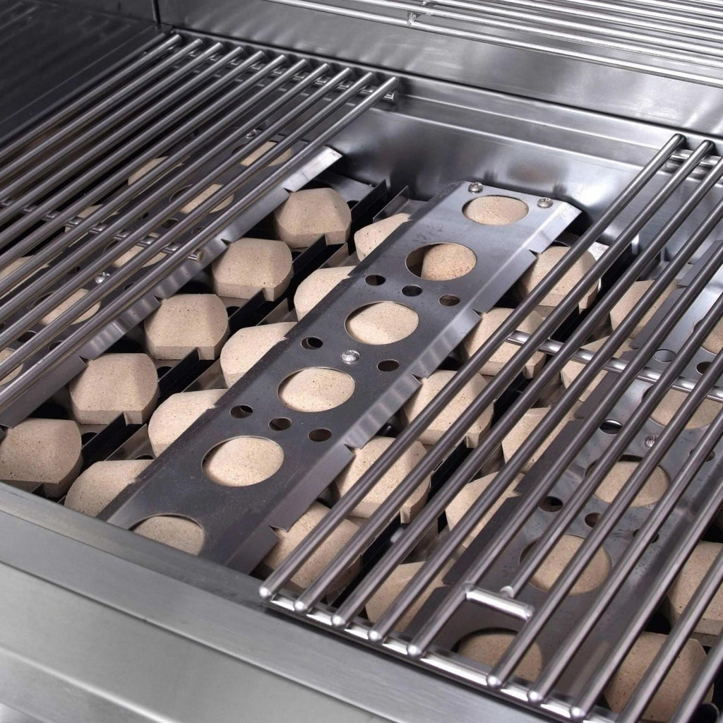 40-Inch 5-Burner Propane Gas Grill With Rear Infrared Burner & Grill Lights Z664