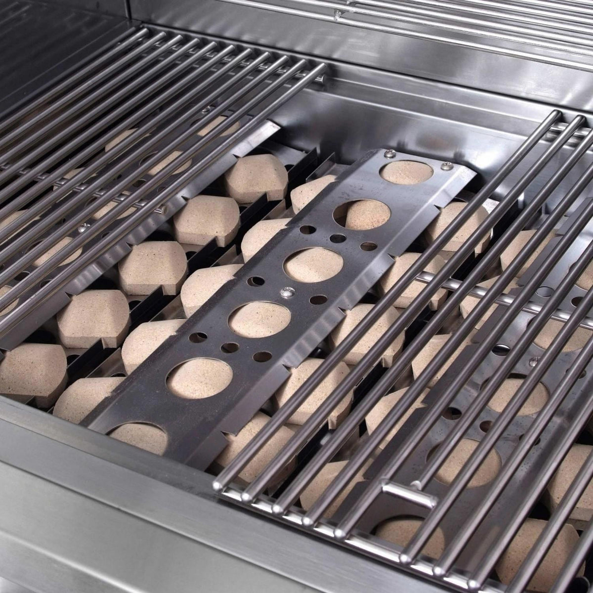 40-Inch 5-Burner Propane Gas Grill With Rear Infrared Burner & Grill Lights Z664