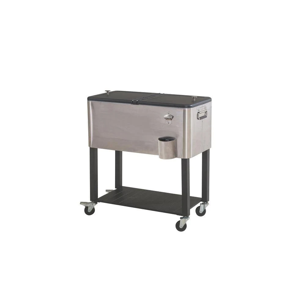Silver Stainless Steel Cooler R7475