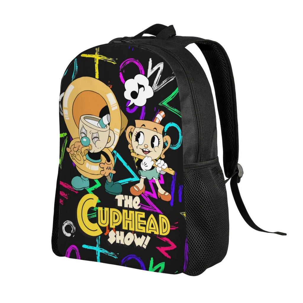 Cuphead Backpack Lightweight Daypack Rucksack J5795