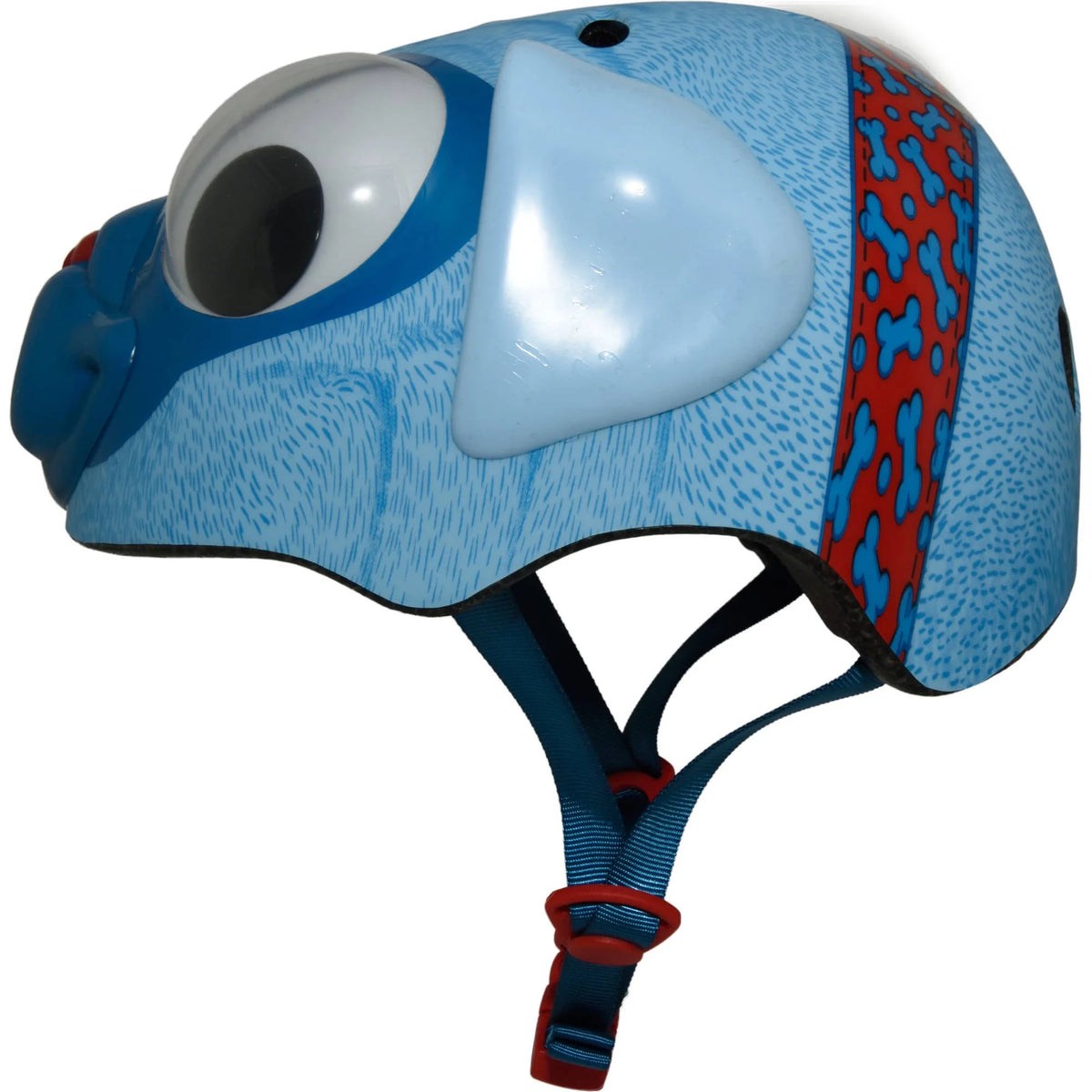 Blue Bike Helmet with Googly Eyes, Toddler 3+ (48-52 cm) G4224