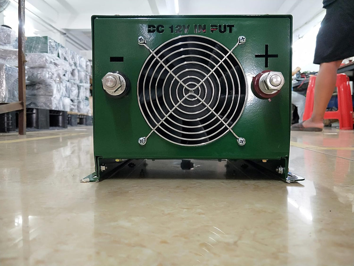 5000W Pure Sine Wave Power Inverter DC 12V to AC 110V and 220V 60Hz D50564