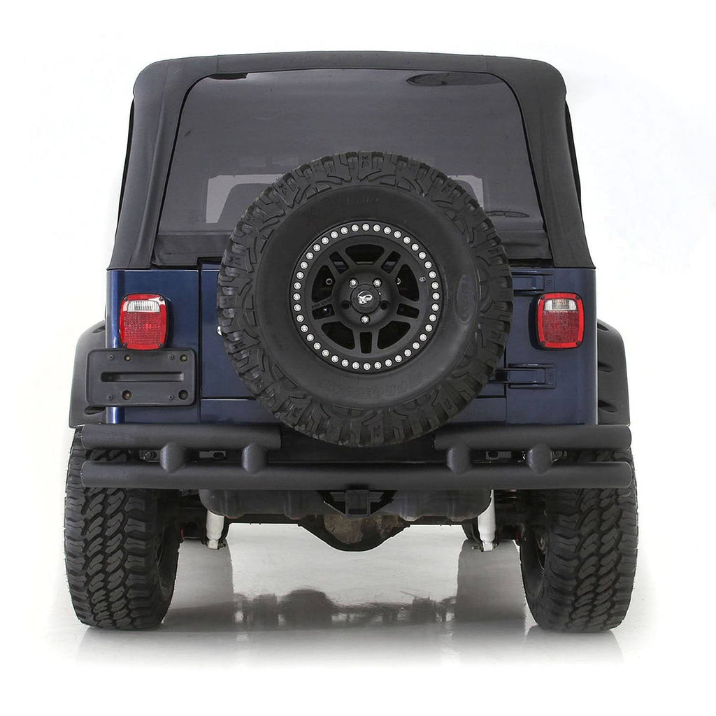 Gloss Black Rear Bumper C218326