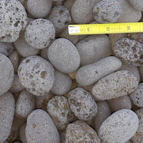 0.50 Cu. ft. 40 lbs. 1 in. to 3 in. Medium Black Lava Rock X21840