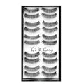Black Fixe Eyelashes (10 pairs) E373283