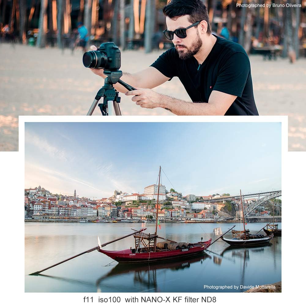 72mm Variable ND Filter ND2-ND32 Neutral Density Filter with Multi-Layer Coatings S847