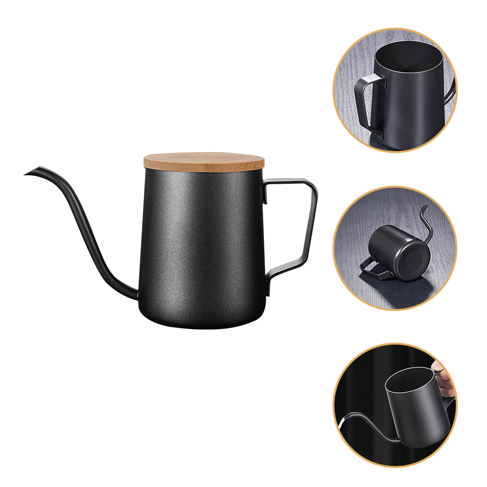 350ml Lidded Coffee Kettle with Long Spout B36195