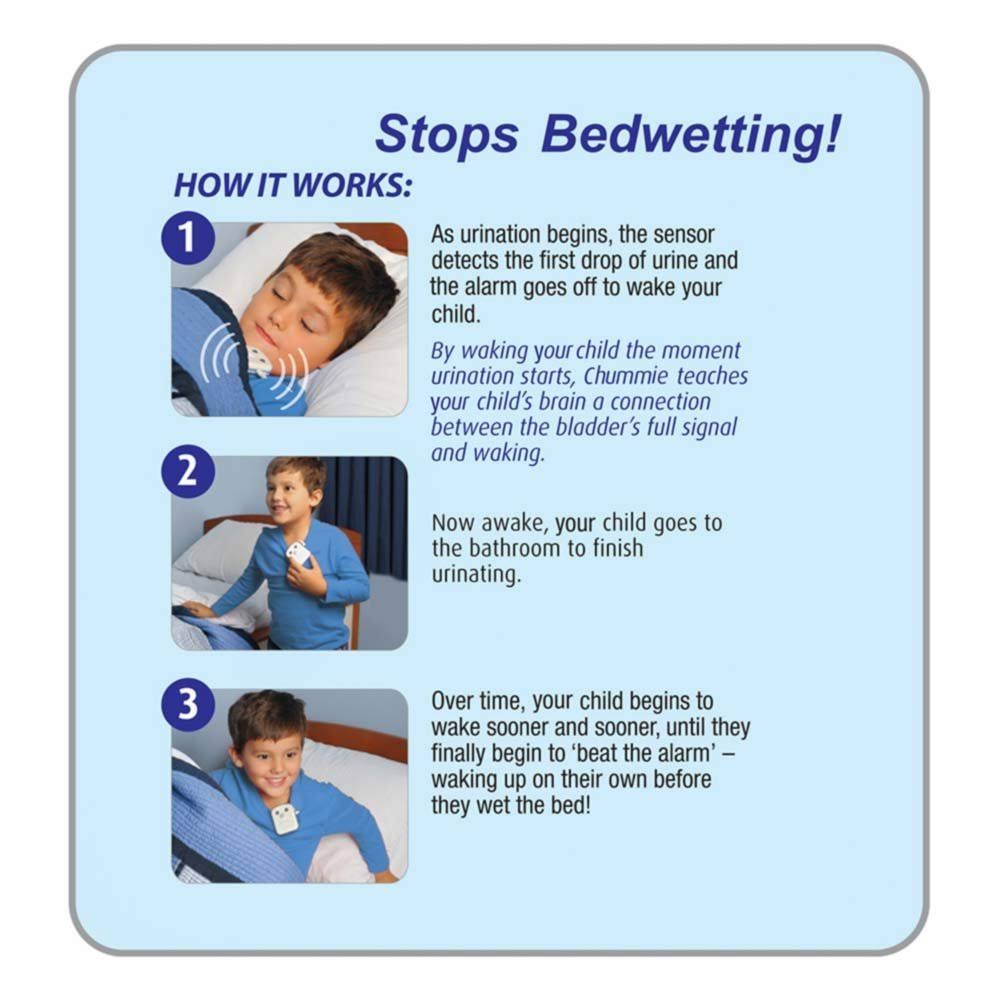 Bedwetting Alarm with Loud Sounds and Bright Lights R641