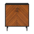 Solid Black Accent Cabinet L5698