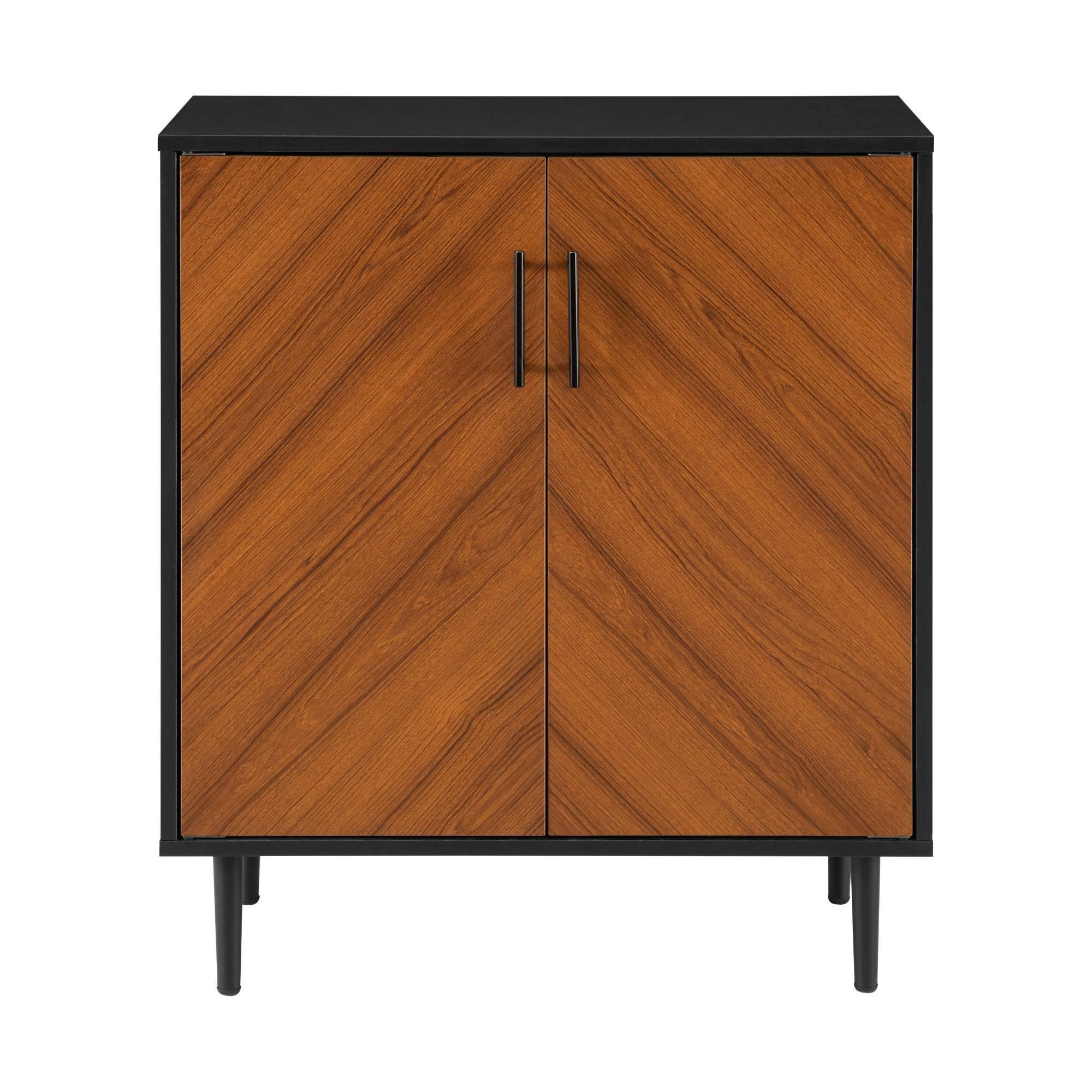 Solid Black Accent Cabinet L5698