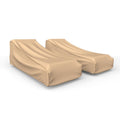 Large Tan Patio Chaise Cover (2 Pack) S778211