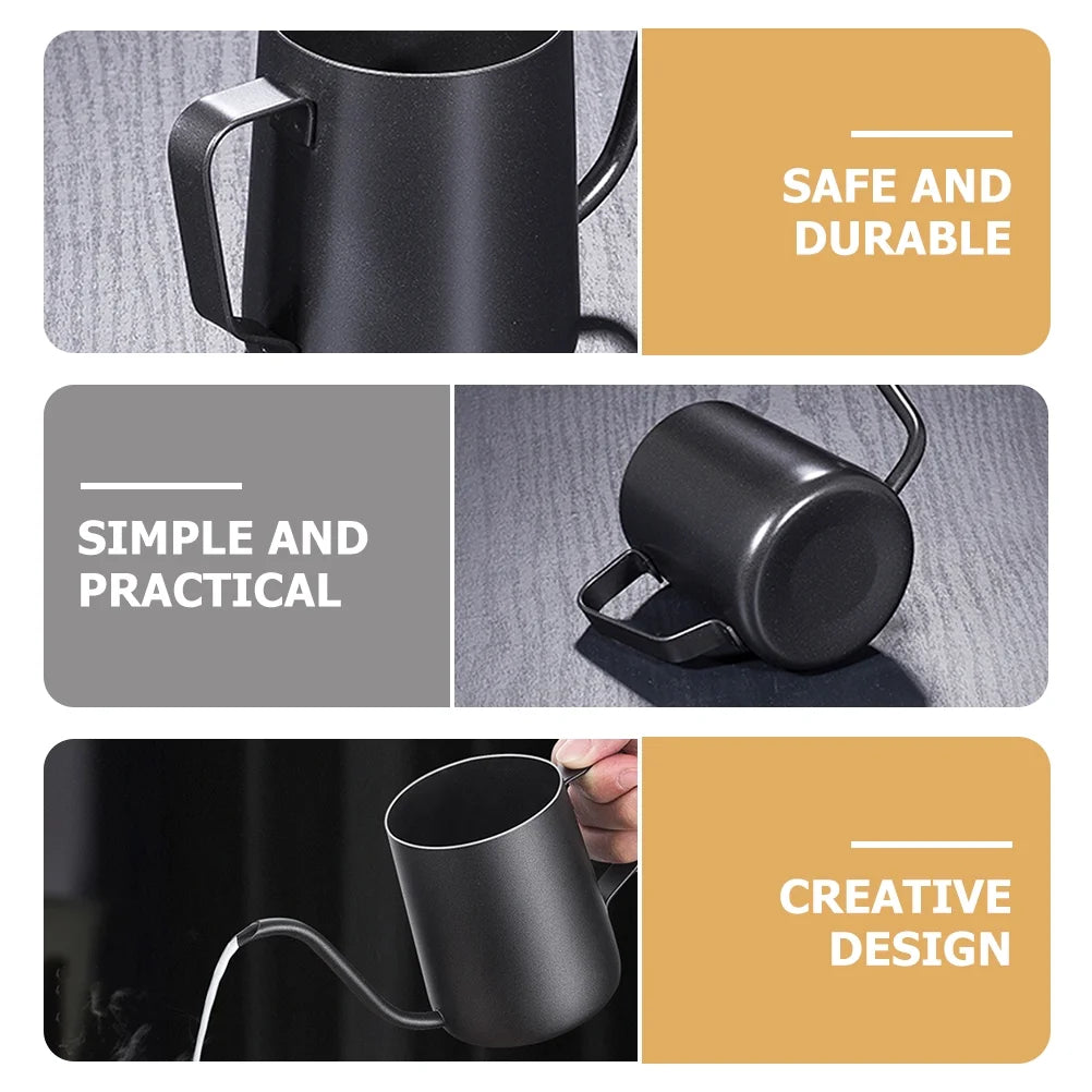 350ml Lidded Coffee Kettle with Long Spout B36195