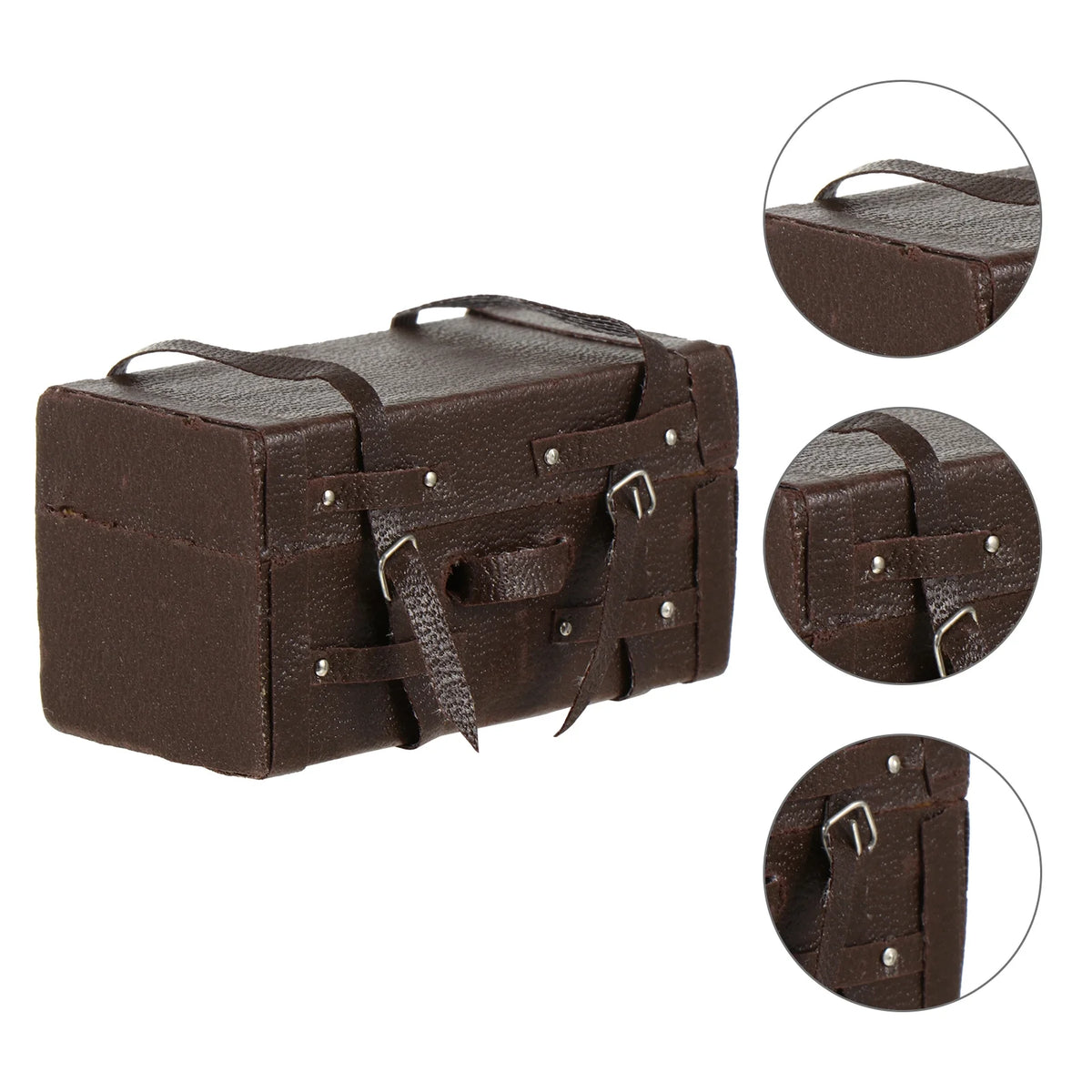 Miniature Wooden Dollhouse Trunk Q878862