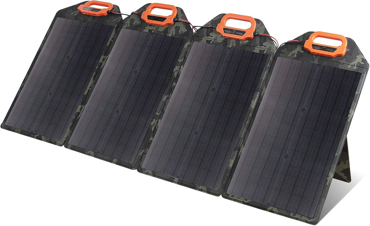 25W Portable Waterproof Monocrystalline Solar Panel Kit H8937