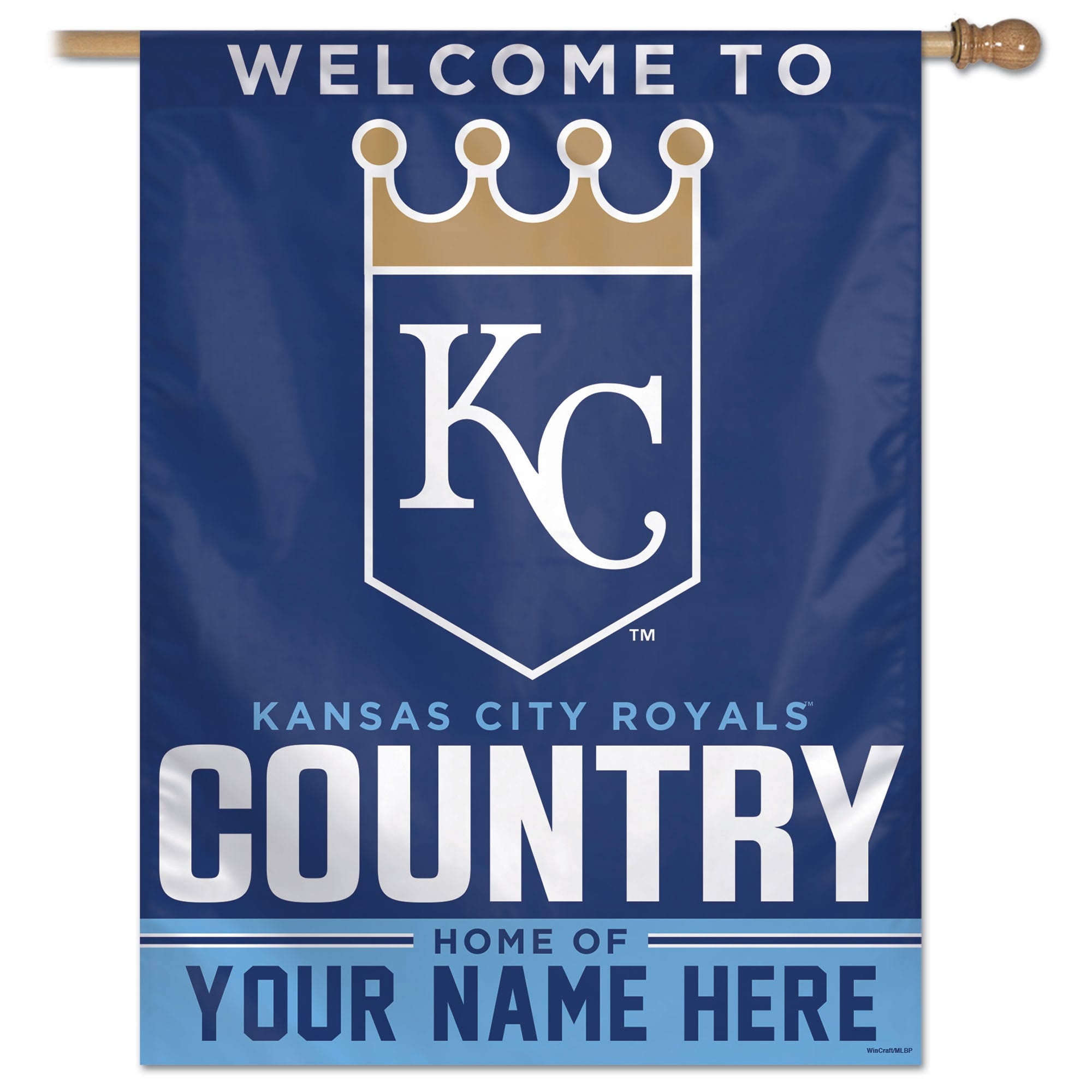 Kansas City Royals 27 x 37 Vertical Banner L466