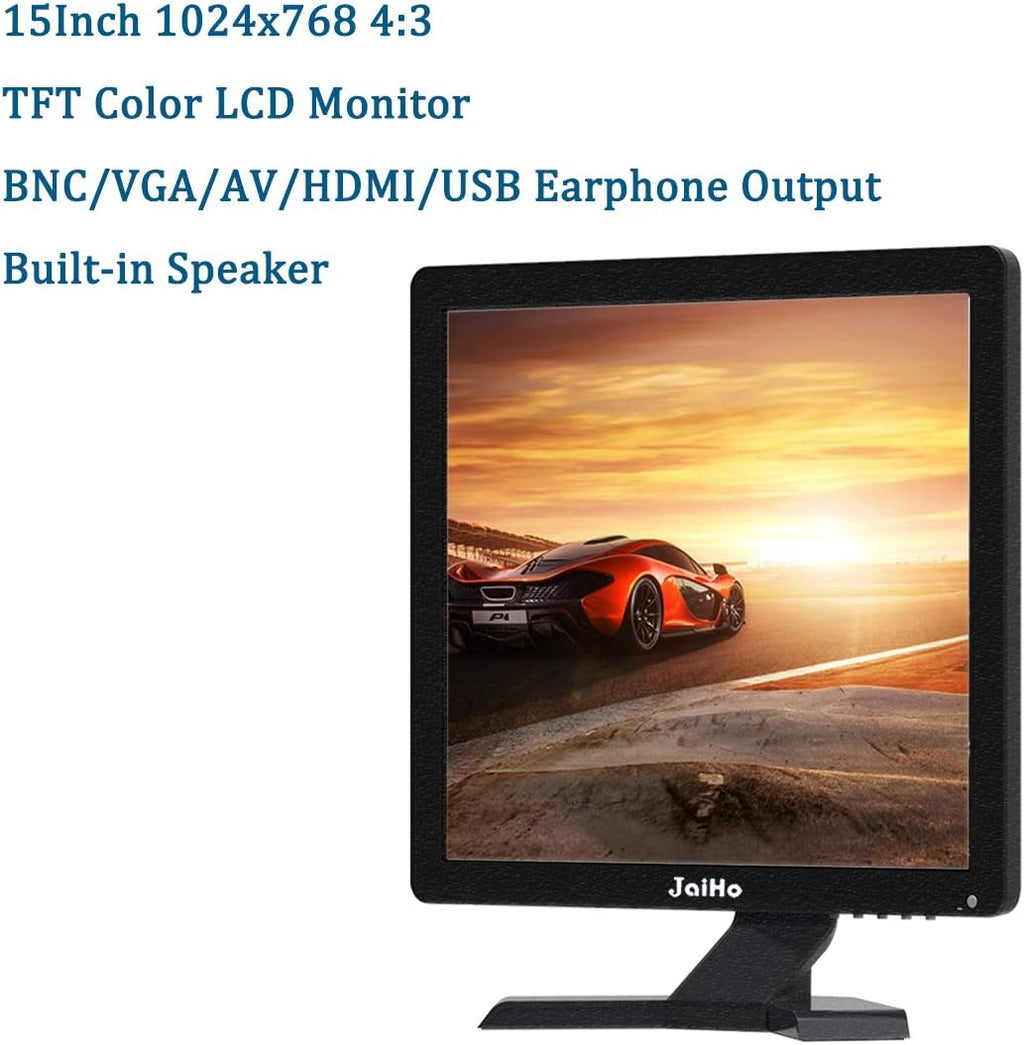 17 Inch Widescreen TFT LCD Monitor with Built-in Dual Speakers I1934