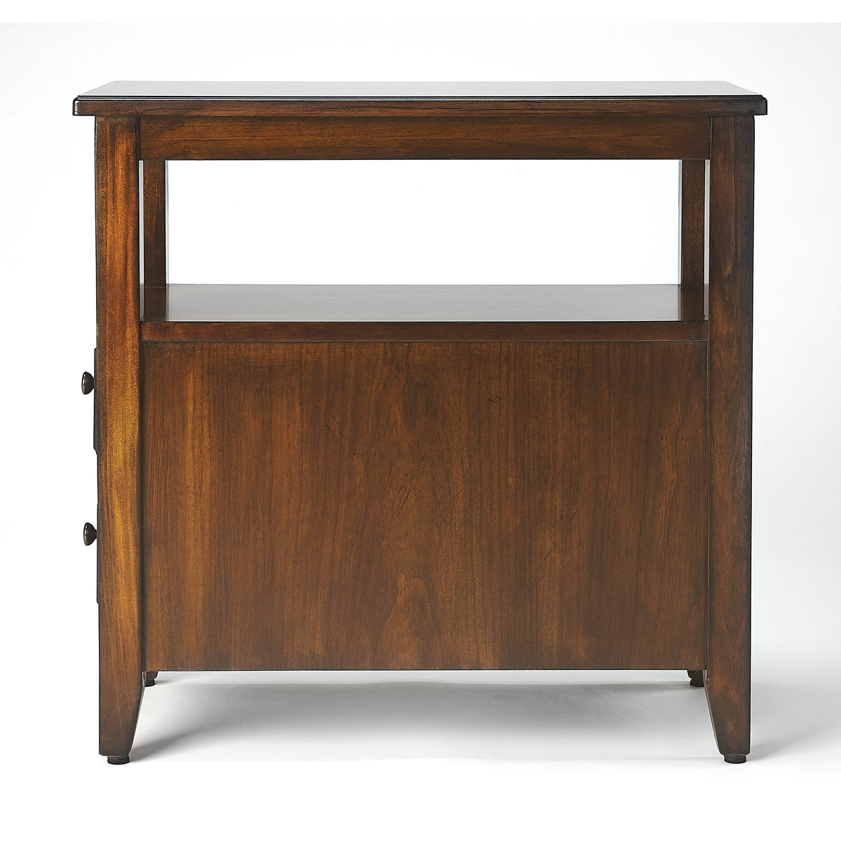 Antique Cherry Chairside Table F308560