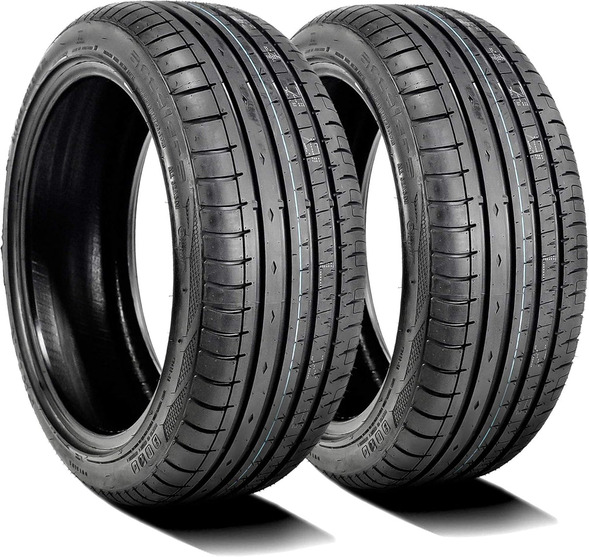 Set of 2 All-Season High Performance Radial Tires 205/50R15 89W XL BSW Z716