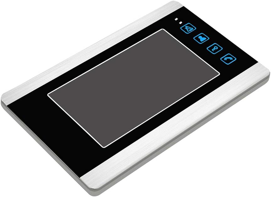 7 Inches Aluminum Alloy Panel Wired Video Door Phone Kits R309