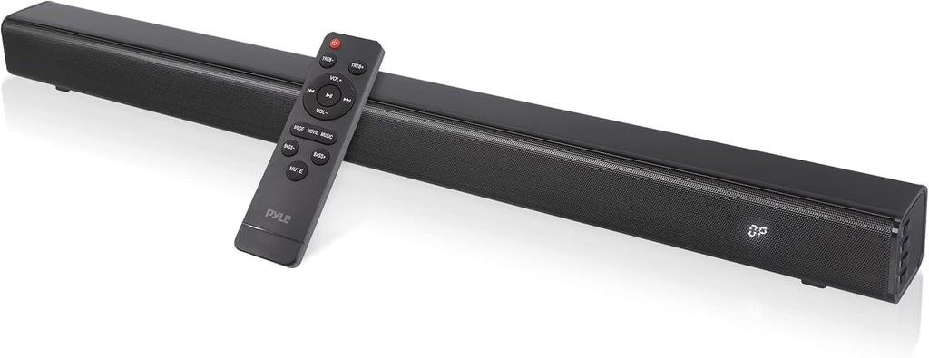 TV Speaker Soundbar with Bluetooth, Wall Mountable, 32 with Remote Control H910425